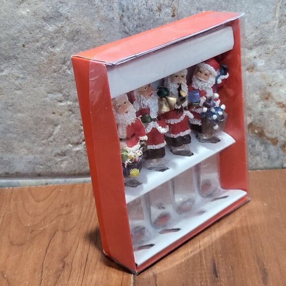Vintage Christmas Santa Spreaders Set of 4 - Picture 11 of 13